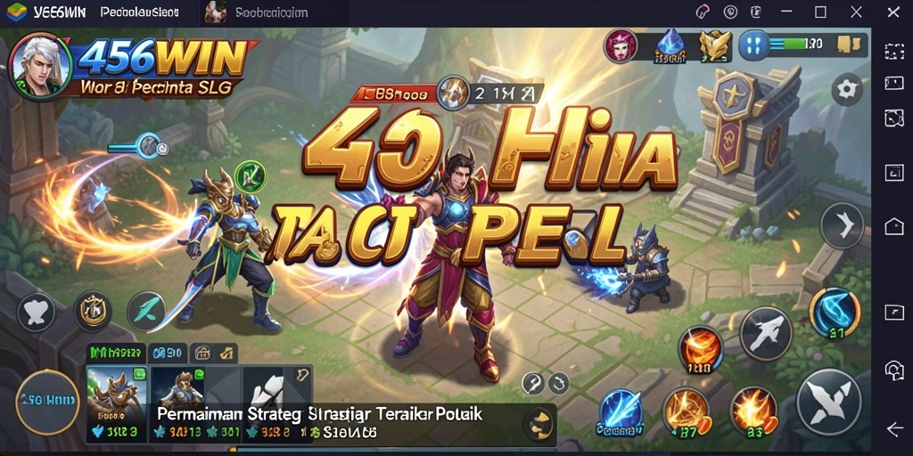 Screenshot gameplay 456WIN menampilkan aksi strategi yang mendebarkan.