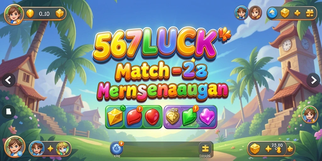 Tampilan gameplay seru 567LUCK dengan kombinasi elemen menarik.