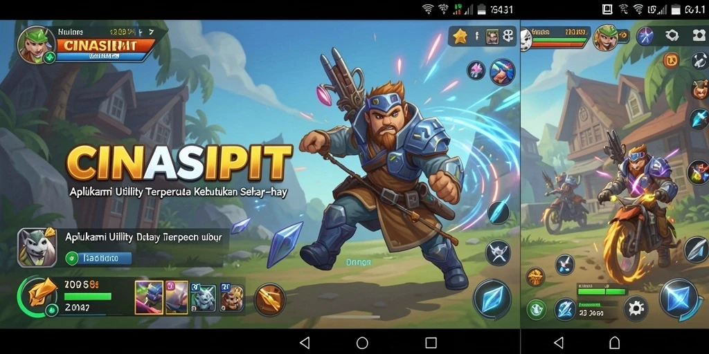 Tampilan antar muka CINASIPIT yang user-friendly dan modern.