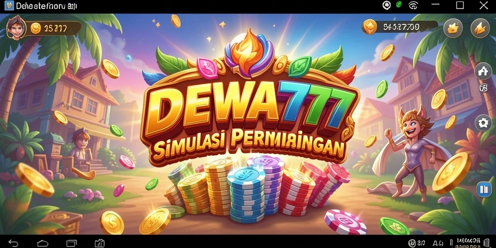 Tampilan gameplay DEWA777 yang menarik dan interaktif.