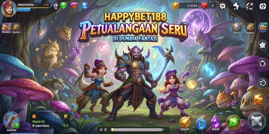 Gameplay <strong>HAPPYBET188</strong> yang menegangkan dan penuh warna.