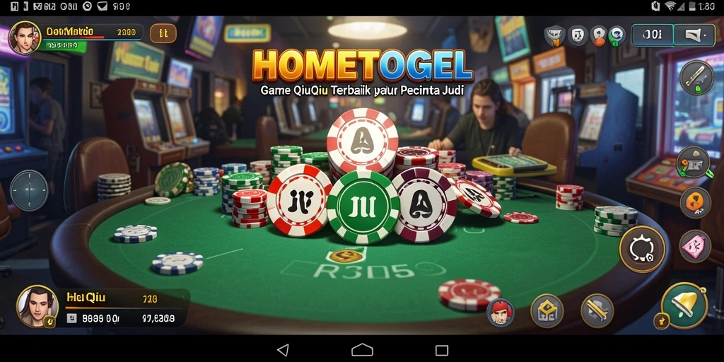Gameplay seru HOMETOGEL yang penuh tantangan QiuQiu.