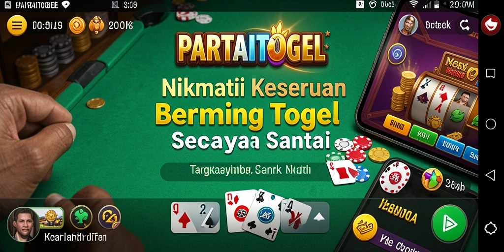 Screenshot gameplay PARTAITOGEL menunjukkan keseruan permainan Togel.