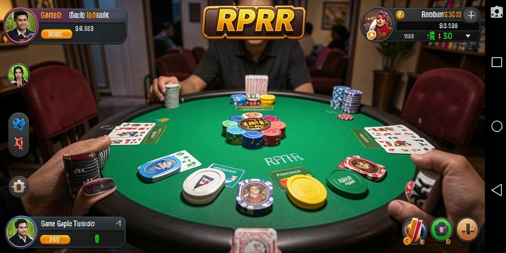 Gameplay seru RPRR dalam permainan gaple.
